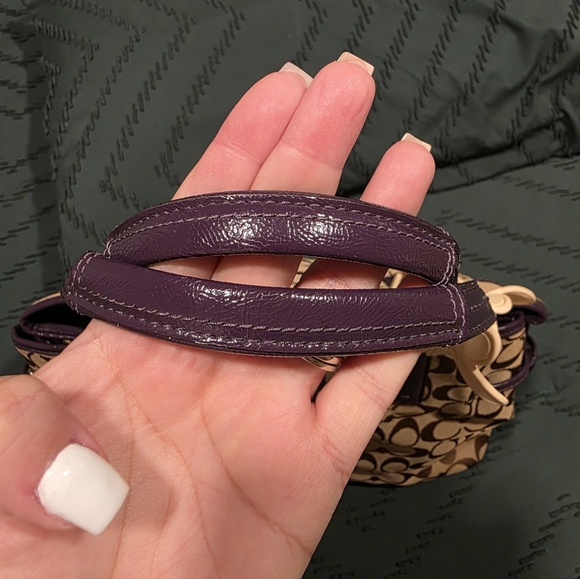 Coach Signature Python Print Carryall - Picture 9 of 12